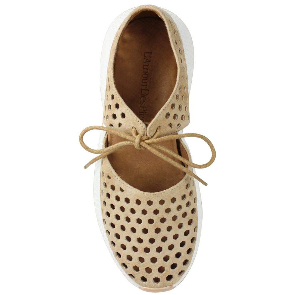 L'AMOUR DES PIEDS – HIMAR SNEAKER SANDAL - SIZE 7.5 - KID SUEDE