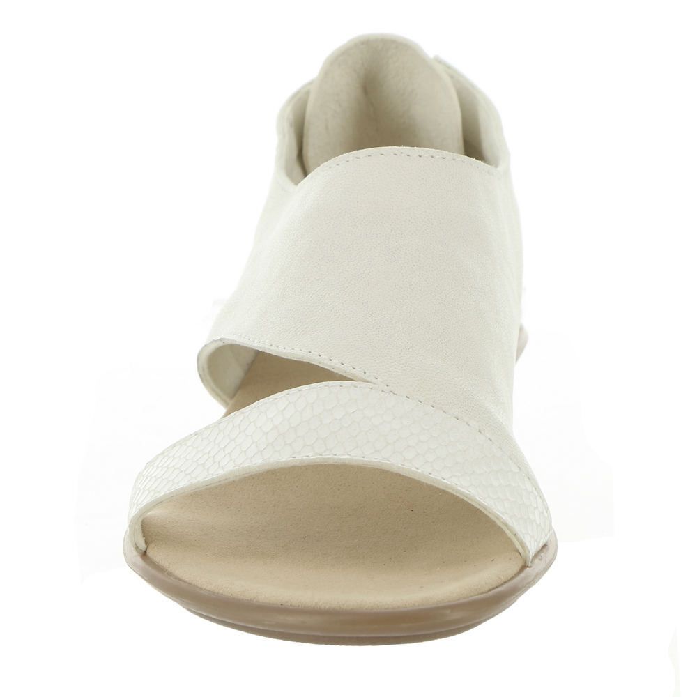 SESTO MEUCCI - CRISSCROSS PEEP-TOE WEDGE - SIZE 7 - BEIGE