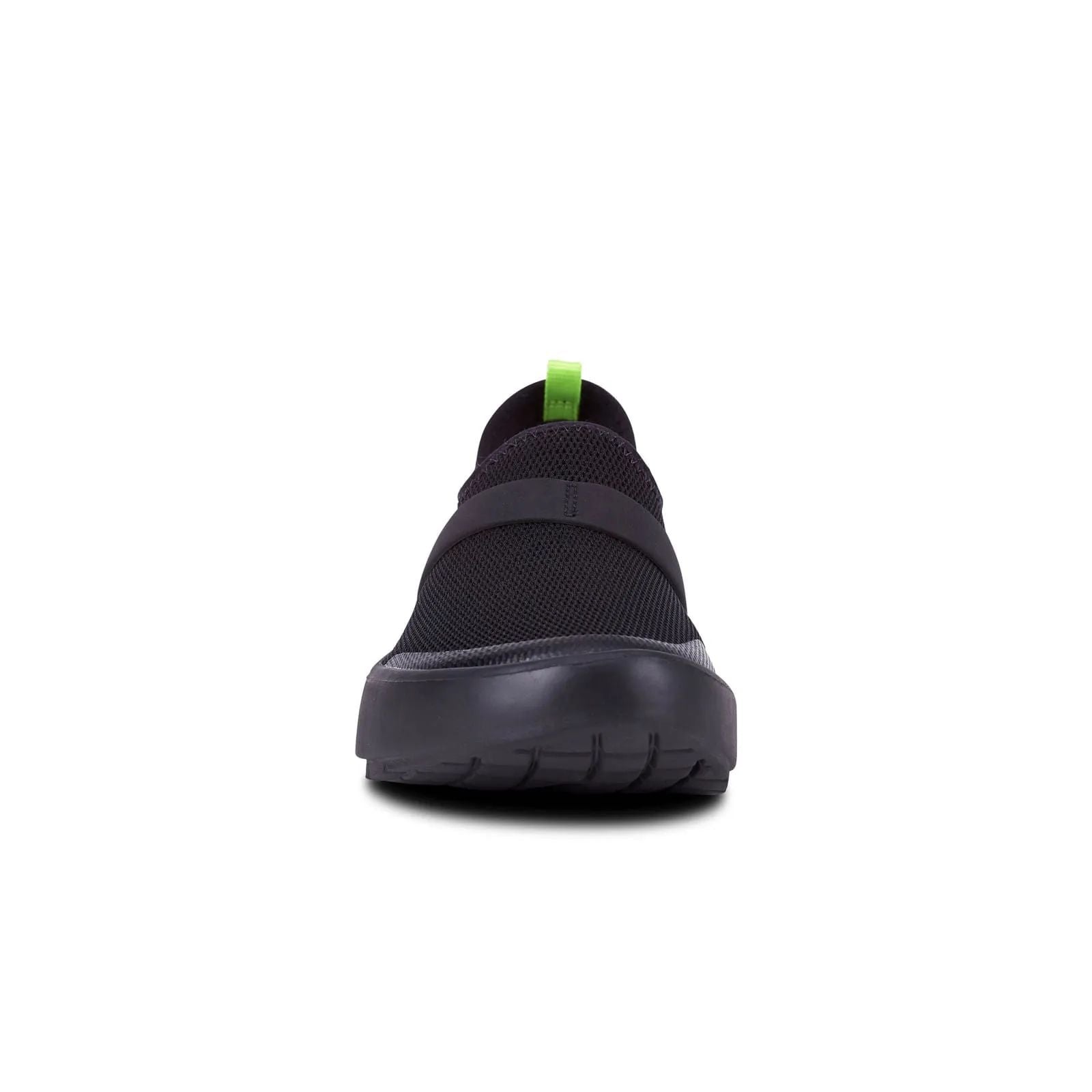 OOFOS – OOMG WOMEN’S MESH LOW - SIZE 40 - BLACK/BLACK