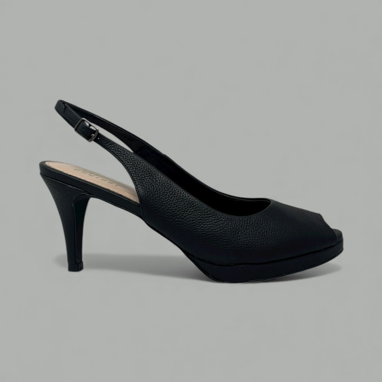 FRENCH COMFORT - BARCELONA - SIZE 6.5 - BLACK