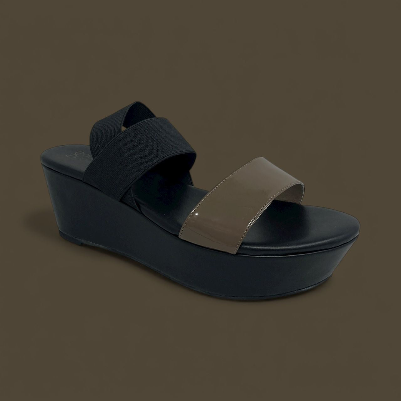 FRENCH COMFORT - LIZ - SIZE 10 - BLACK/BROWN