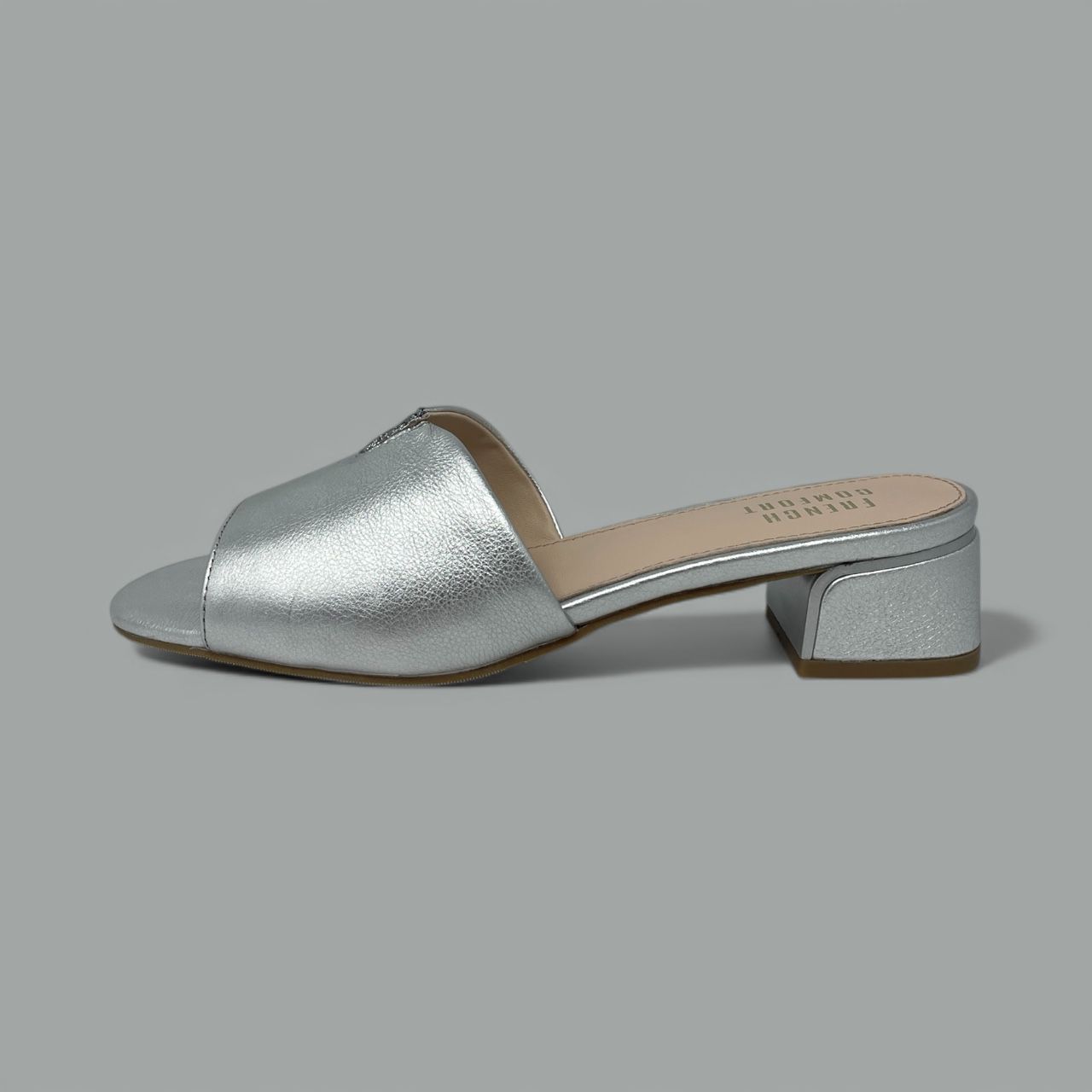 FRENCH COMFORT - MADONNA - SIZE 9.5 - SILVER