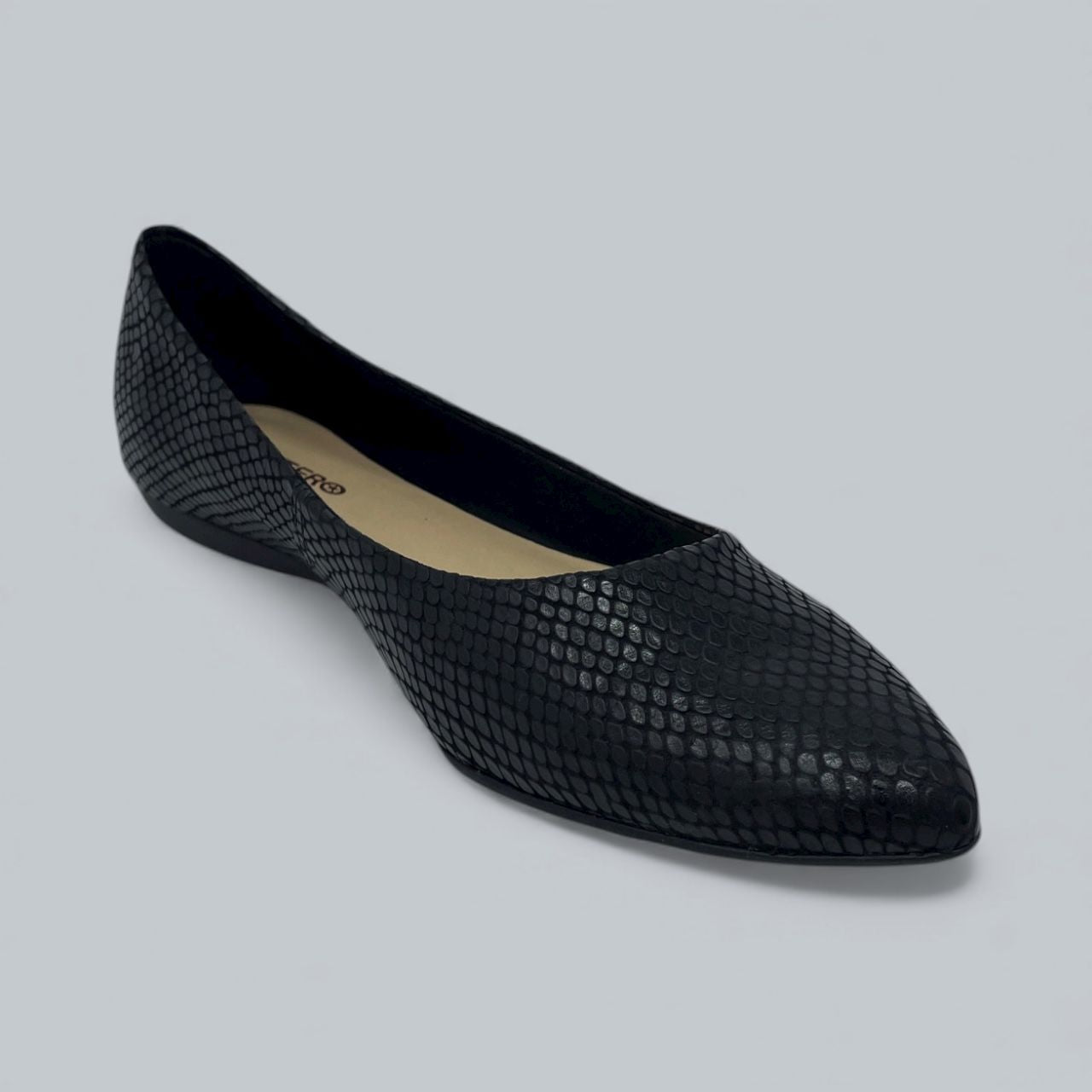 BOTTERO - WOVEN POINT MULE - SIZE 9 - BLACK