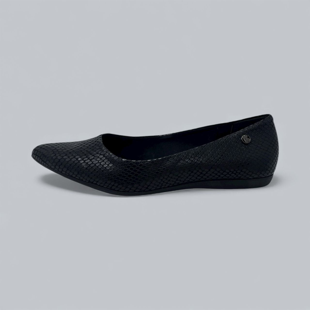 BOTTERO - WOVEN POINT MULE - SIZE 9 - BLACK