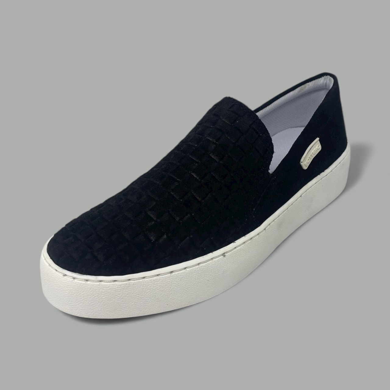 BOTTERO - WOVEN SLIP ON - SIZE 5 - BLACK/WHITE