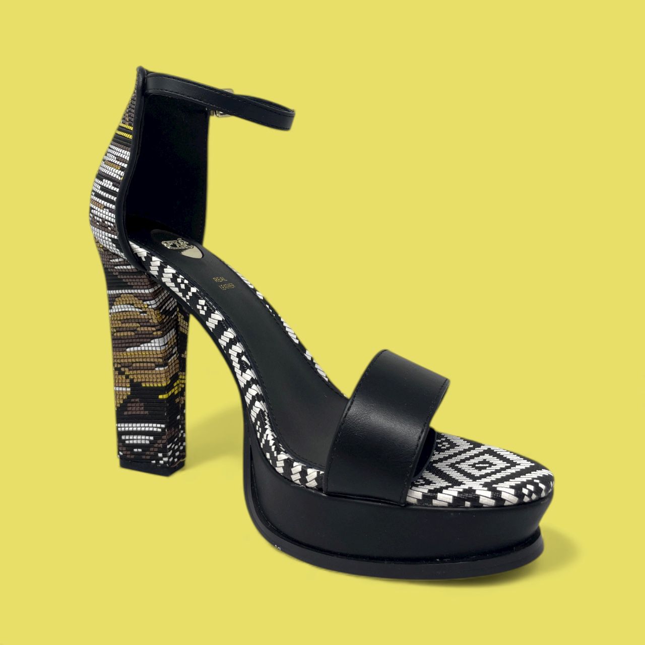 EXE - CAPRICE - SIZE 36 - BLACK WHITE