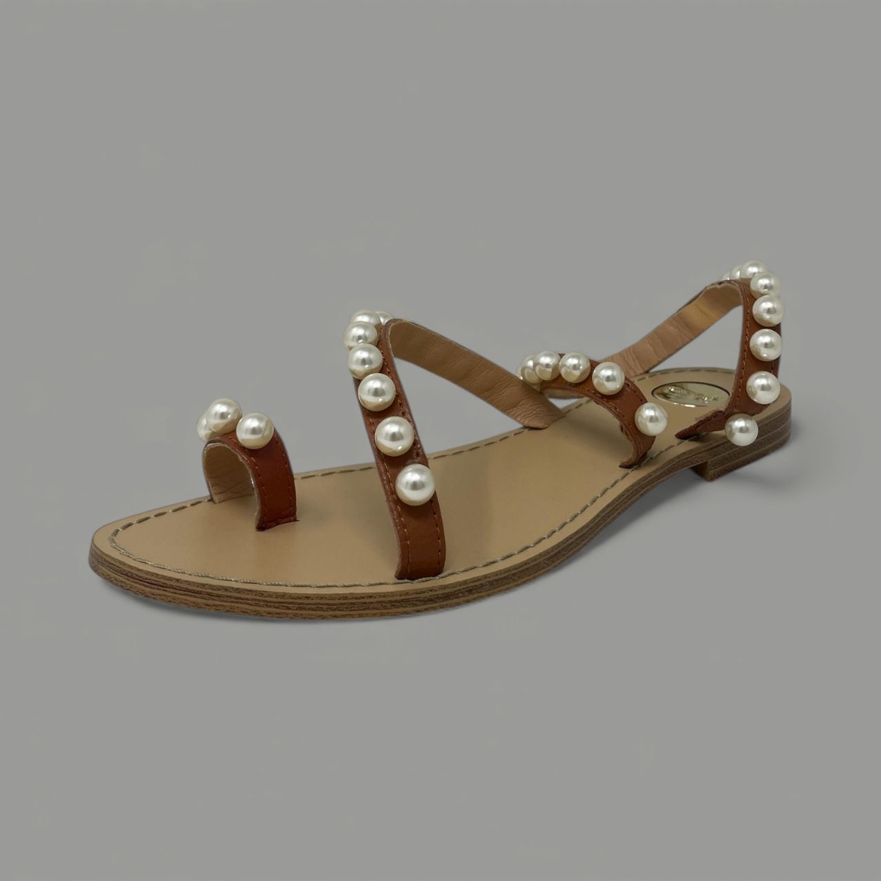 EXE - LORIS - SIZE 37 - TAN PEARL