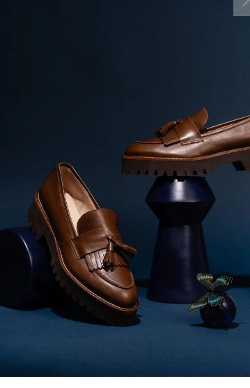 Patricia Green - Beckham Tassel Lug Loafer