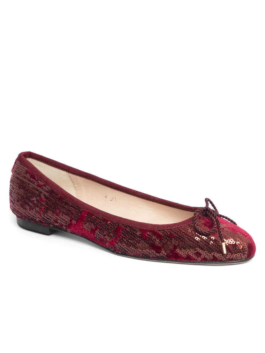 PAUL MAYER - LUXE SEQUIN BALLET FLAT
