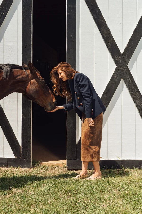 BY PAIGE - NEEDLEPOINT LOAFER EQUESTRIAN
