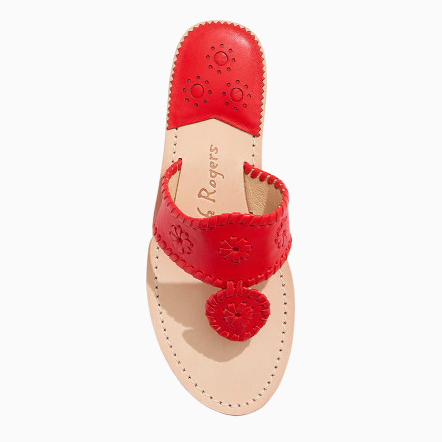Original Jacks Sandal in Fire Red, product view 3