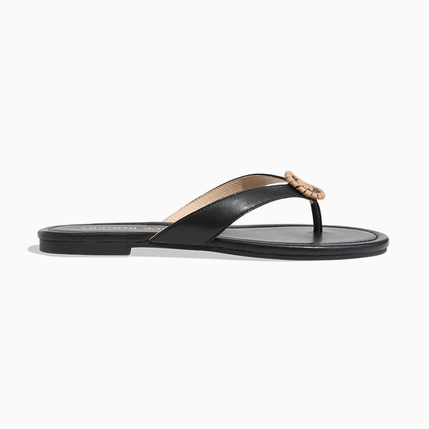 Jack Rogers - Roxy Flip Flop - Black - view 2