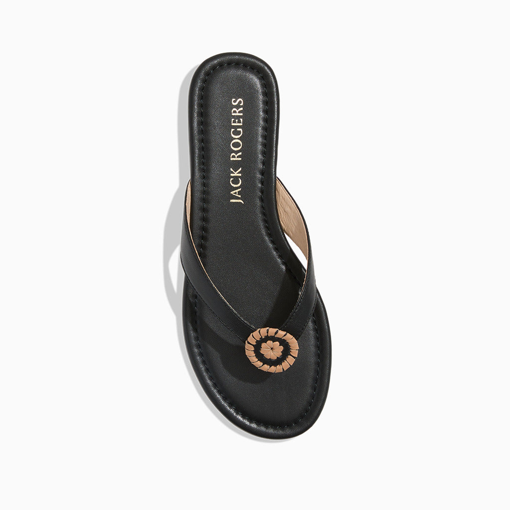 Jack Rogers - Roxy Flip Flop - Black - view 3