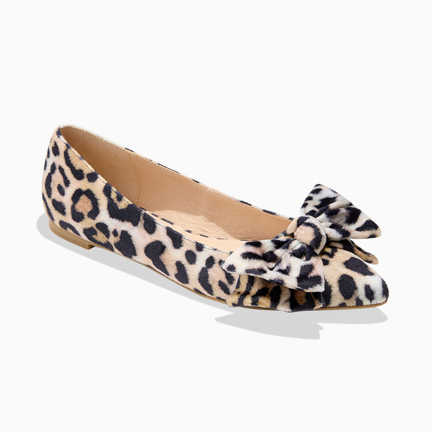 Jack Rogers - Debra Bow Flat - Leopard - view 1