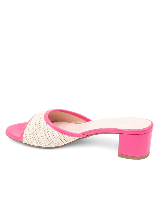 Patricia Green - Sienna Raffia Block Heel