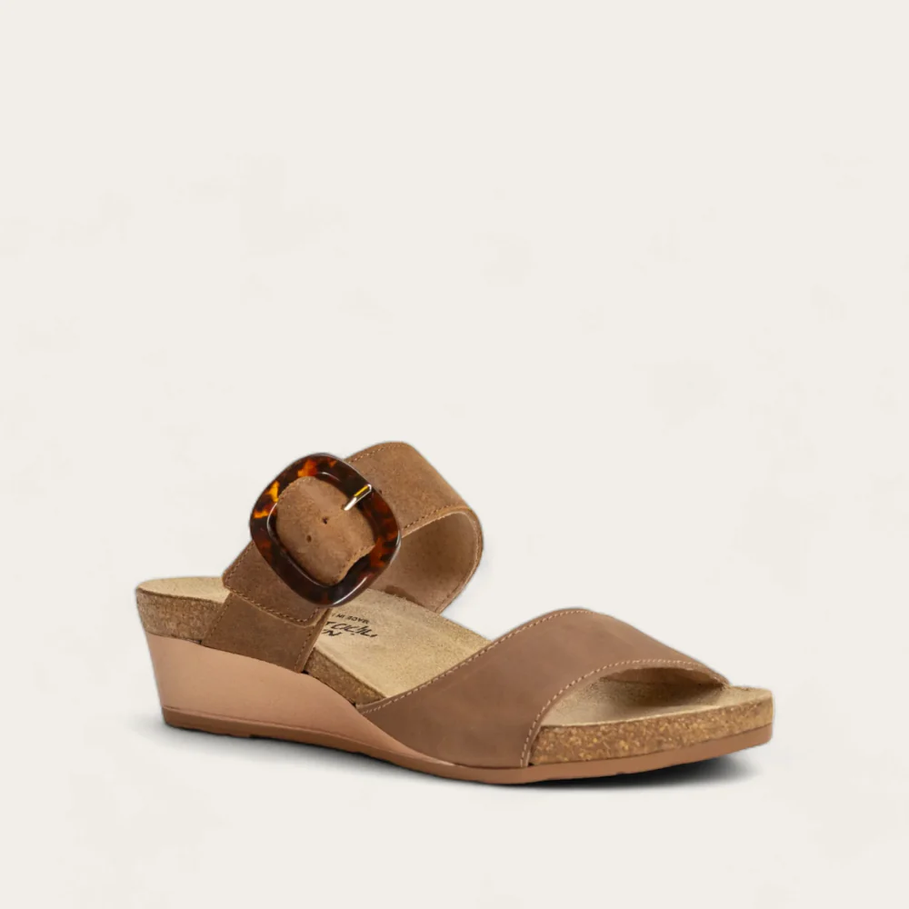 NAOT - KINGDOM - SIZE 38 - OILY BARK NUBUCK/ANTIQUE BROWN SUEDE
