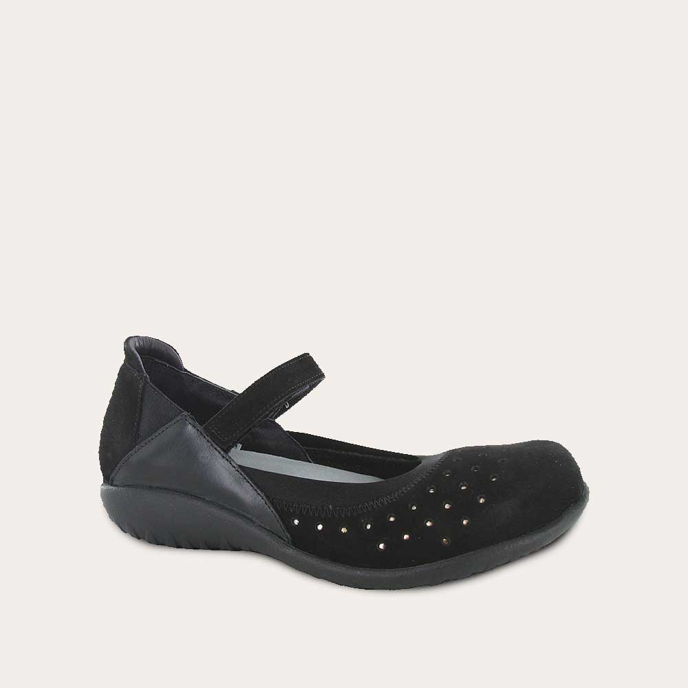 Matua in Black Velvet Nubuck/Black Madras, product view 1