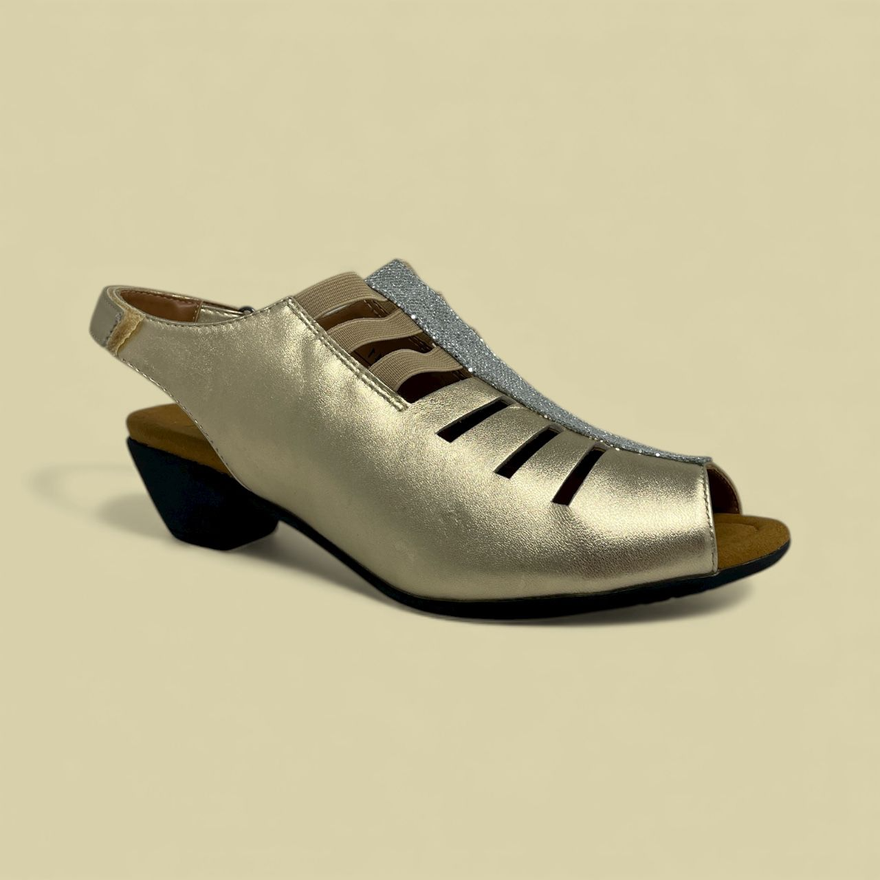 FRENCH COMFORT - DUBAI - SIZE 9 - CHAMPAGNE