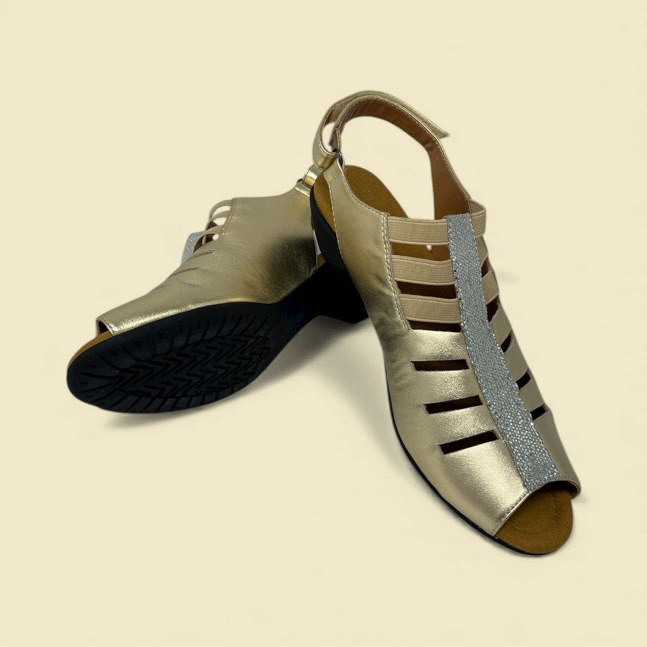 FRENCH COMFORT - DUBAI - SIZE 9 - CHAMPAGNE