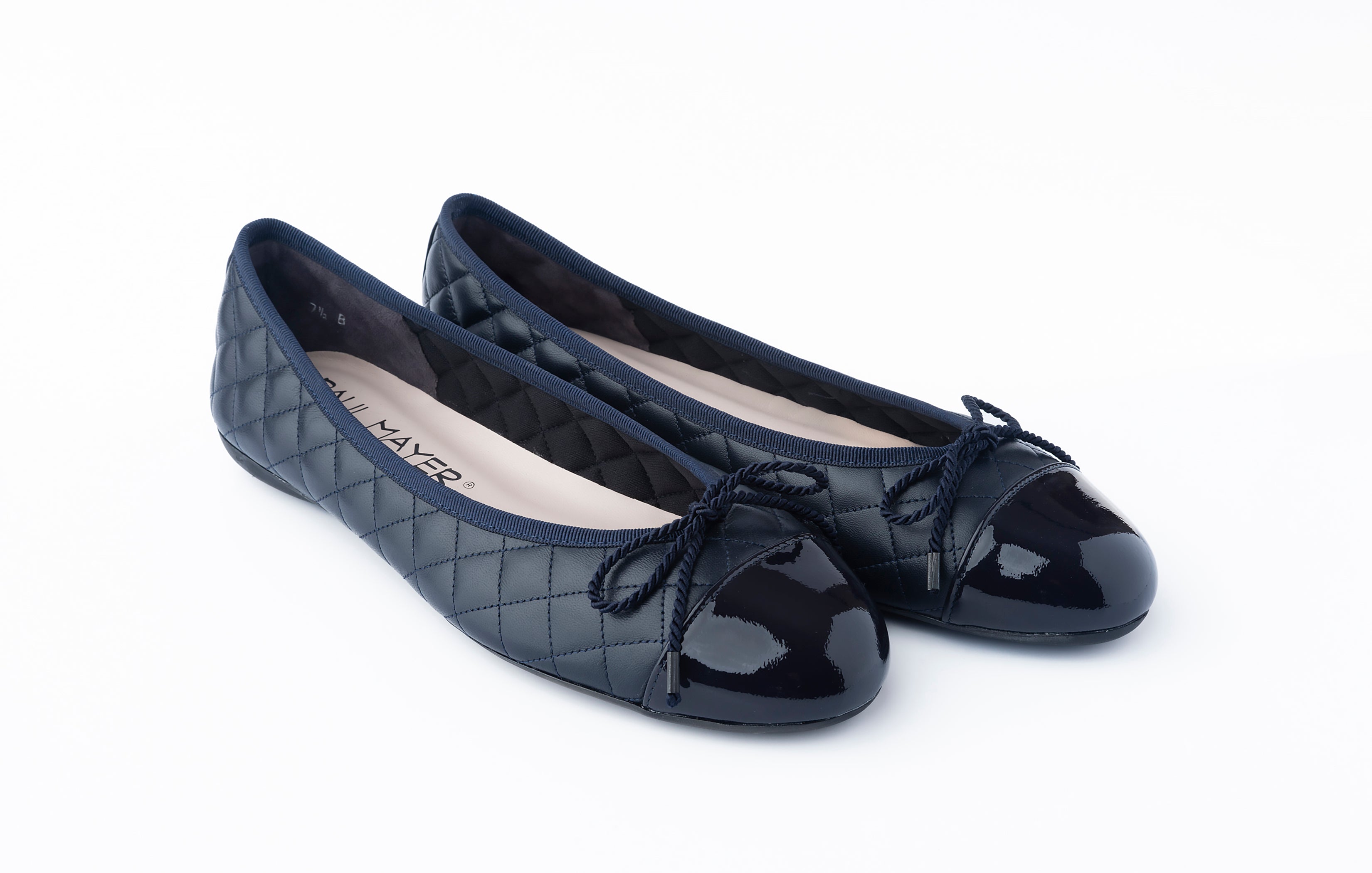 PAUL MAYER - BEST QUILTED LEATHER BALLET FLAT