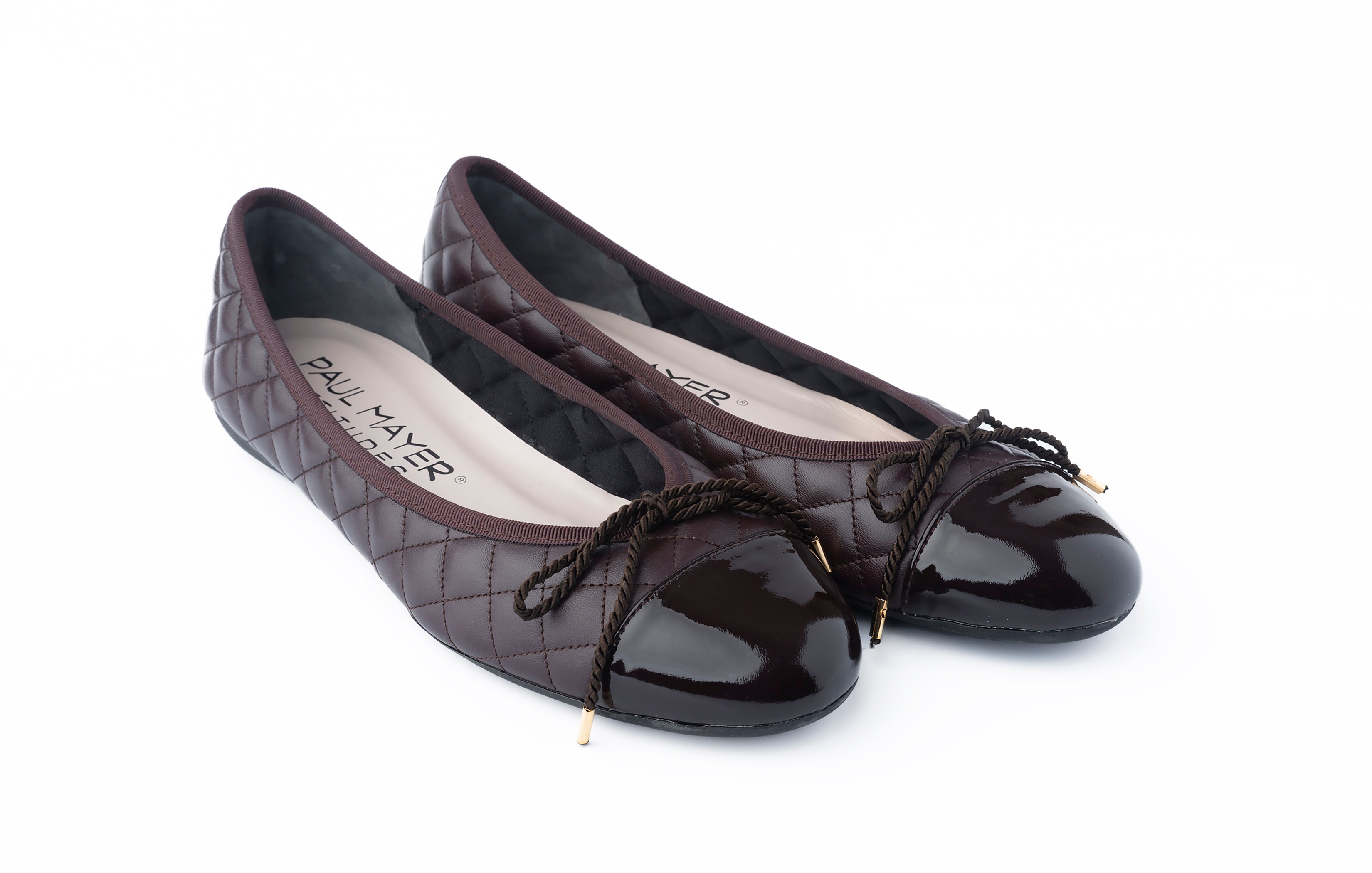 PAUL MAYER - BEST QUILTED LEATHER BALLET FLAT