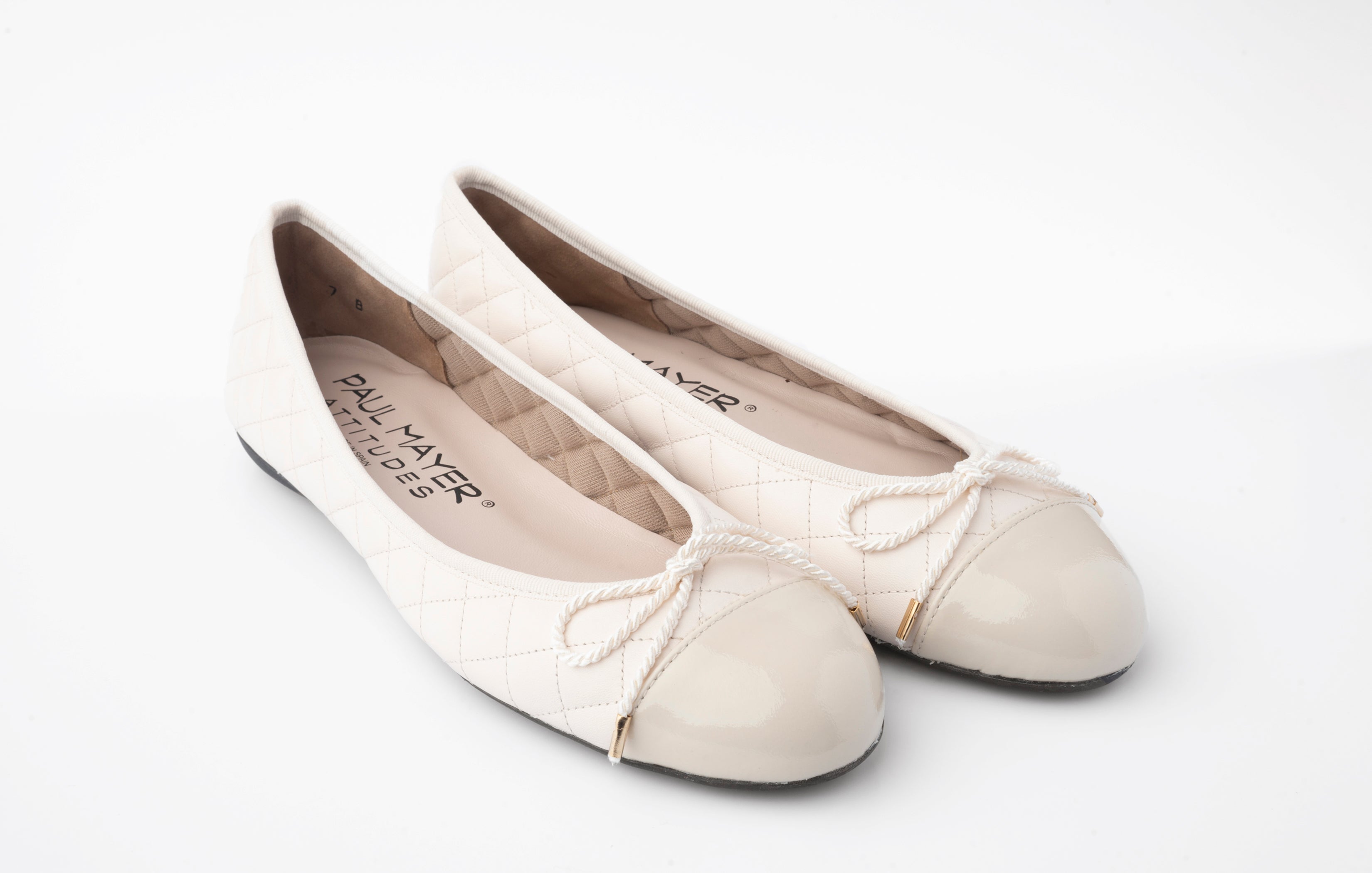 PAUL MAYER - BEST QUILTED LEATHER BALLET FLAT