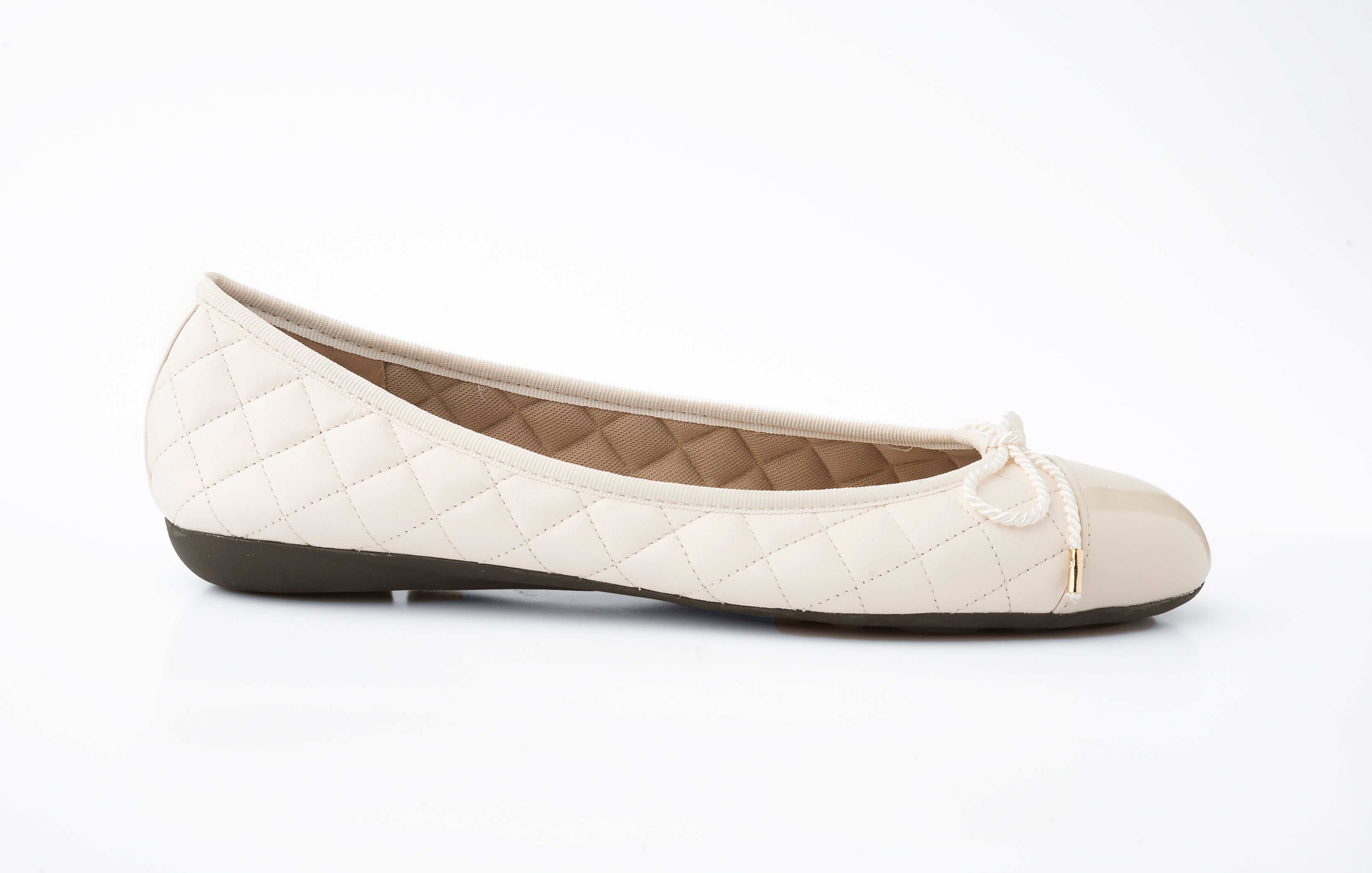 PAUL MAYER - BEST QUILTED LEATHER BALLET FLAT