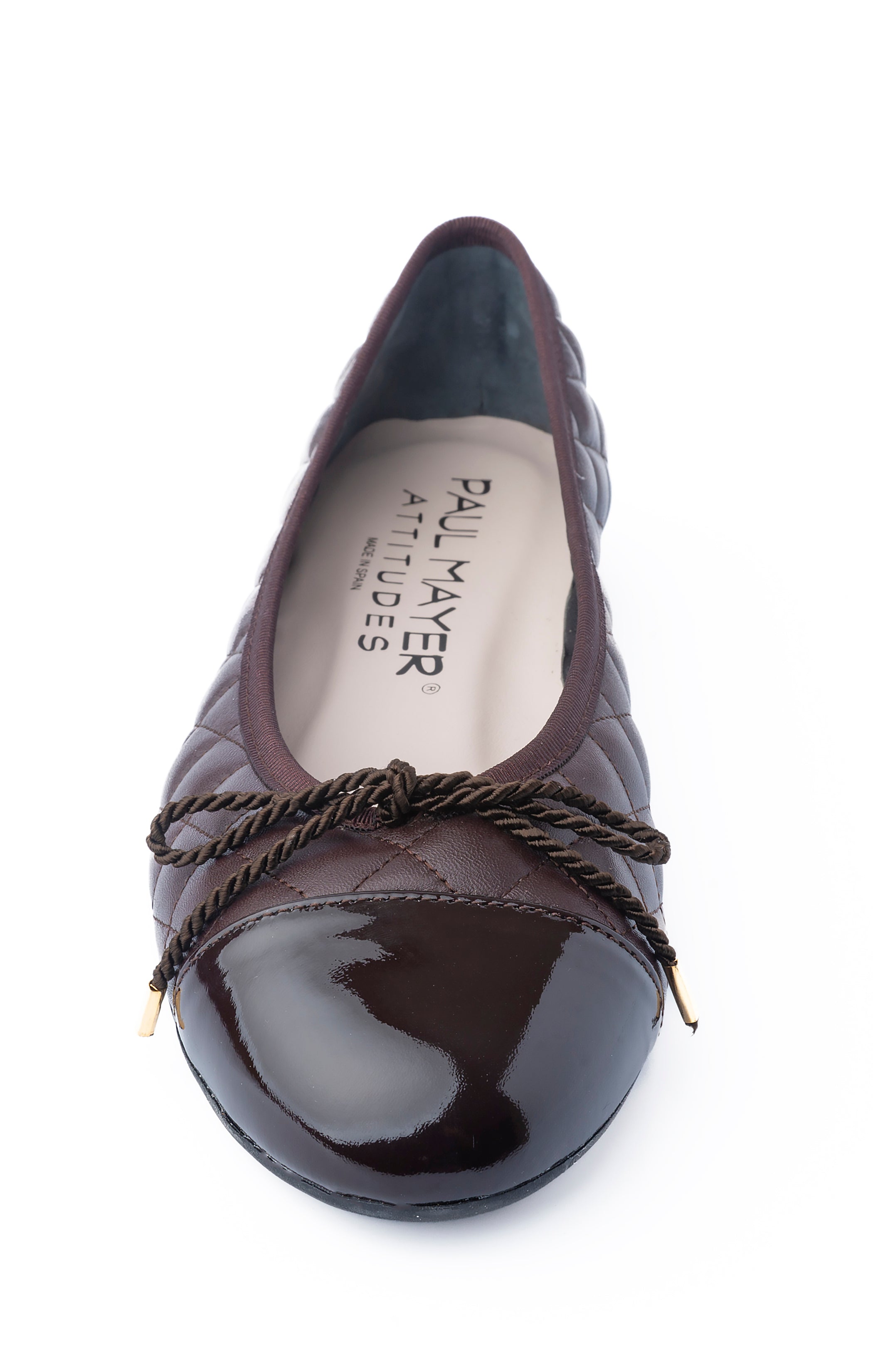 PAUL MAYER - BEST QUILTED LEATHER BALLET FLAT