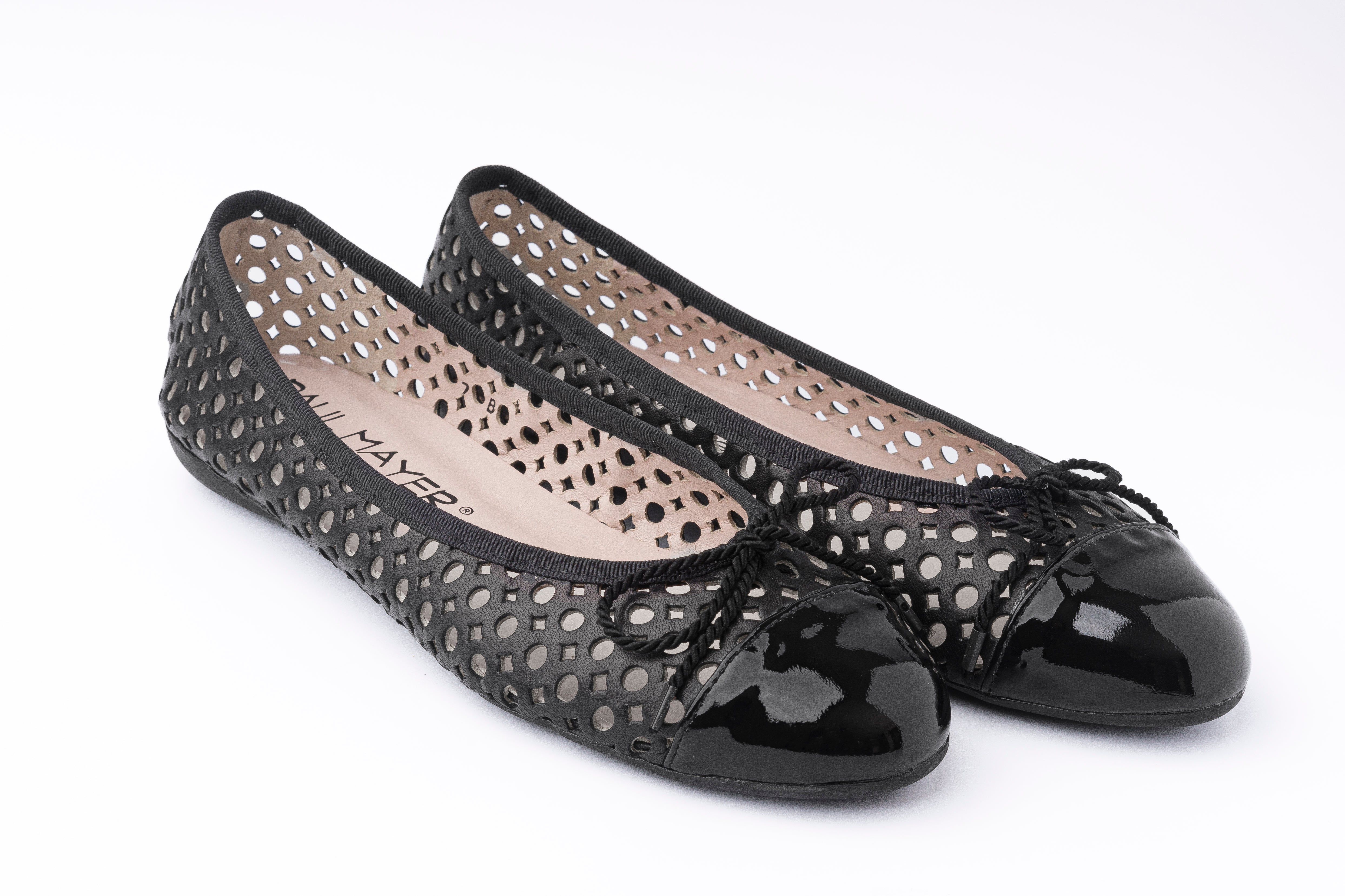 PAUL MAYER - BRANDY - PATENT BLACK NAPPA BLACK