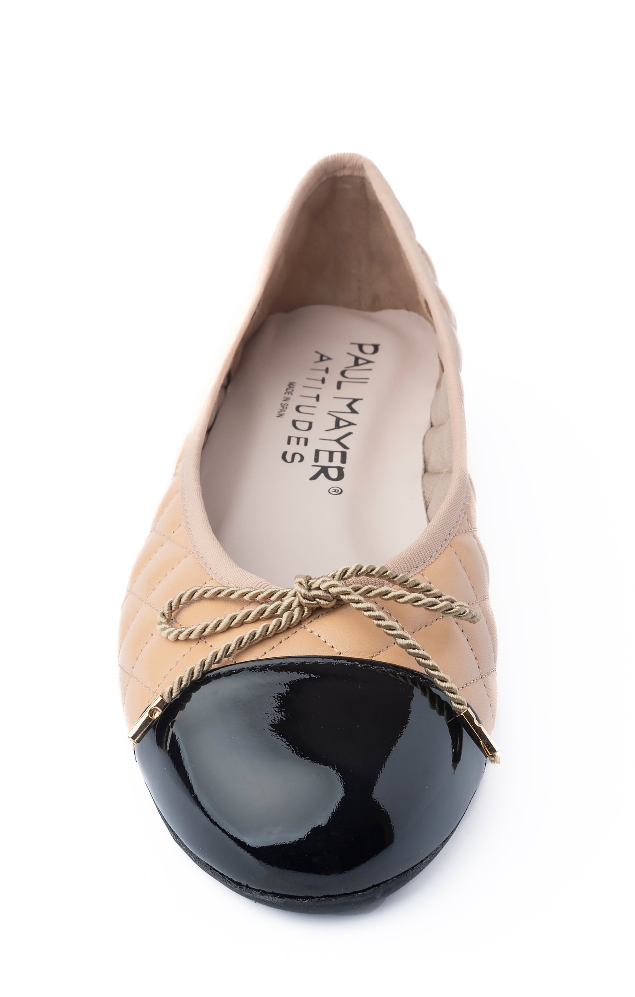 PAUL MAYER - BEST QUILTED LEATHER BALLET FLAT