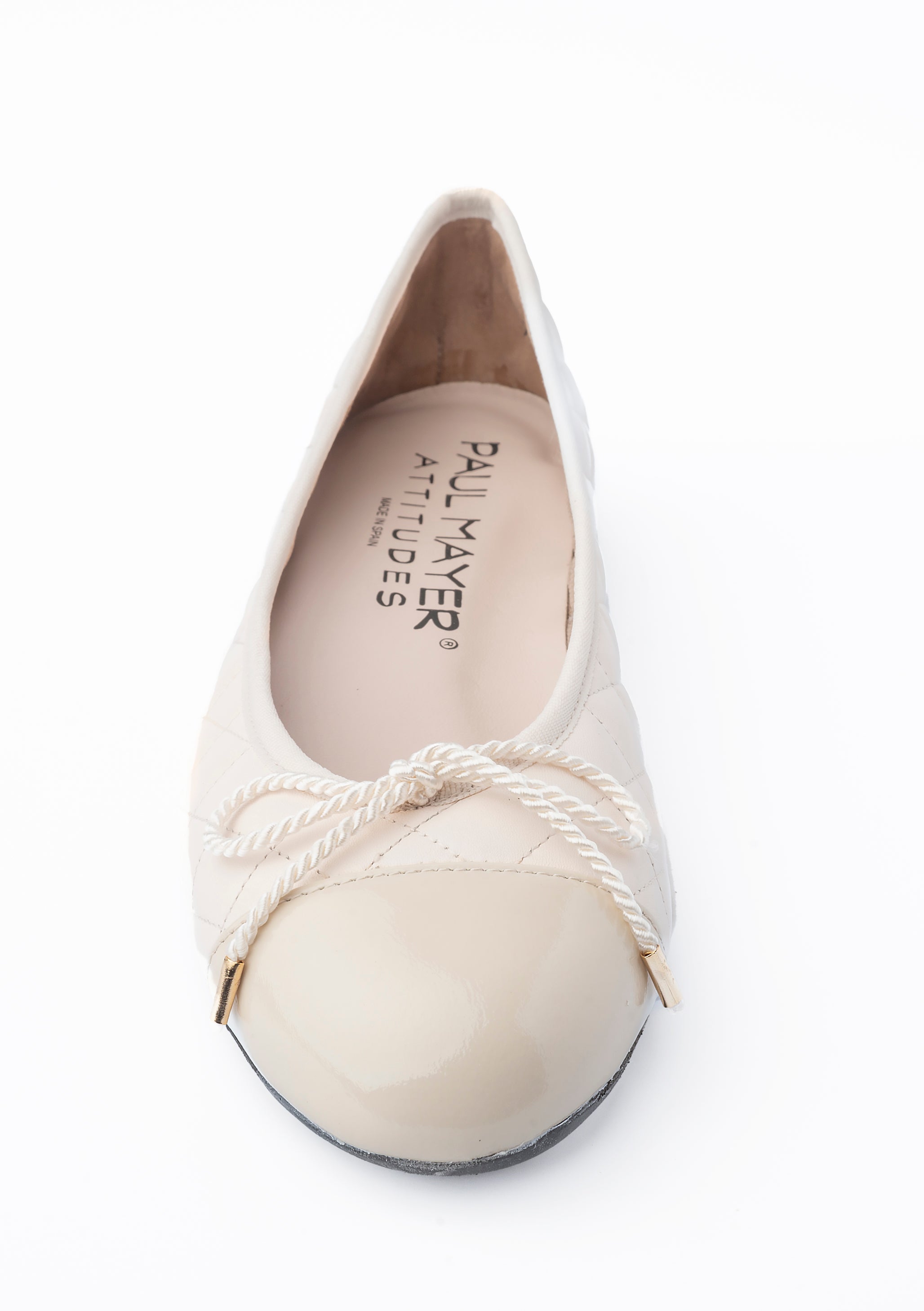 PAUL MAYER - BEST QUILTED LEATHER BALLET FLAT