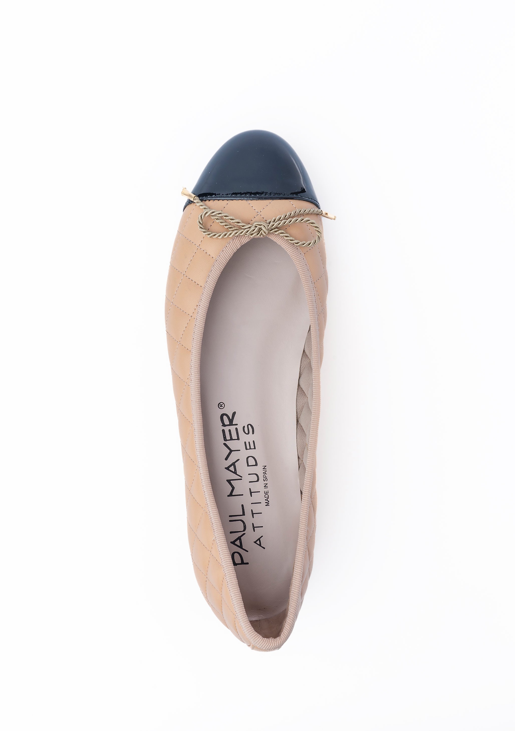 PAUL MAYER - BEST QUILTED LEATHER BALLET FLAT